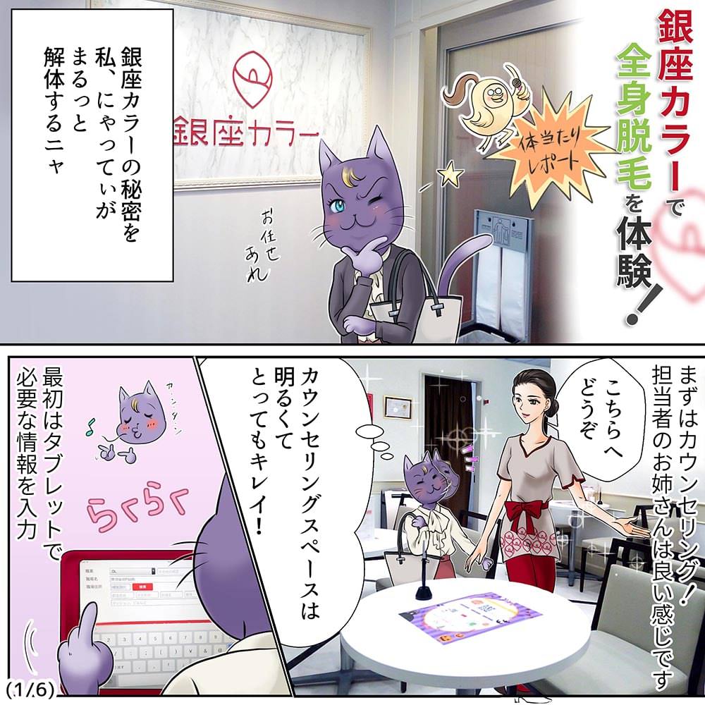 銀座カラーの全身脱毛を体験 効果や施術時間をレビュー 銀座カラーの全身脱毛を体験 効果や施術時間をレビュー